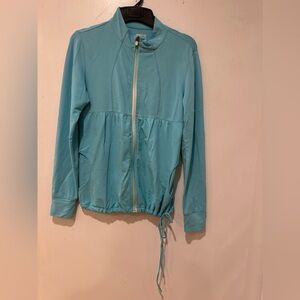 Oakley Women's Sky Blue Full Zip Jacket